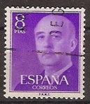 Stamps : Europe : Spain :  ESPAÑA SEGUNDO CENTENARIO USD Nº 1162 (0) 8 P VIOLETA FRANCO