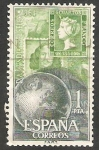 Stamps Spain -  1596 - Día mundial del Sello