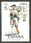 Stamps Spain -  2278 - Uniforme militar Fusilero del Regimiento de Asturias