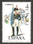 Stamps Spain -  2280 - Uniforme militar Abanderado del Real Cuerpo de Artillería