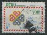 Stamps : America : Peru :  S806 - Año Mundial Comunicaciones