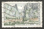 Stamps France -  1436 - Moustiers Sainte Marie