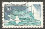 Stamps France -   1519 - Exposición intgernacional de Montreal, Pabellón frances