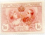 Sellos de Europa - Espa�a -  10 céntimos 1907