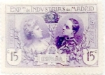 Sellos de Europa - Espa�a -  15 céntimos 1907