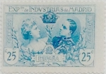 Stamps Spain -  25 céntimos 1907