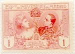 Stamps Spain -  1 peseta 1907