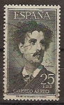 Stamps Spain -  ESPAÑA SEGUNDO CENTENARIO USD Nº 1164 25P VERDE FORTUNY