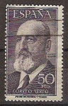 Stamps : Europe : Spain :  ESPAÑA SEGUNDO CENTENARIO USD Nº 1165 (0) 50P NEGRO QUEVEDO