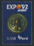 Sellos de America - Per� -  S1141 - Expo Sevilla 92
