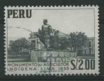 Stamps : America : Peru :  SC185 - Monumento Agricultor Indigena