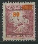 Stamps Peru -  SRA35 - Educacion Nacional