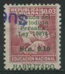 Stamps : America : Peru :  SRA35 - Educacion Nacional