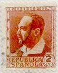 Stamps Spain -  2 céntimos 1932