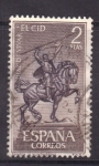 Stamps Spain -  Estatua de Cid