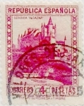 Stamps Spain -  4 pesetas 1932