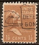 Stamps United States -  Martha Washington.