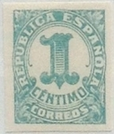 Sellos de Europa - Espa�a -  1 céntimo 1933