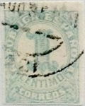 Stamps Spain -  1 céntimo 1933