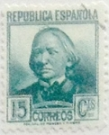 Stamps Spain -  15 céntimos 1934