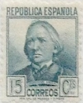 Stamps Spain -  15 céntimos 1934
