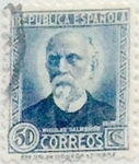Stamps Spain -  50 céntimos 1934