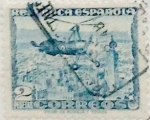 Stamps Spain -  2 pesetas 1935