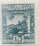 Stamps Spain -  15 céntimos 1935