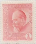 Stamps Spain -  1 céntimo 1936