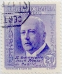 Stamps Spain -  20 céntimos 1936