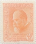 Stamps Spain -  40 céntimos 1936