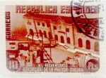 Stamps Spain -  10 pesetas 1936