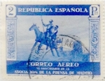 Stamps Spain -  2 pesetas 1936