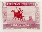 Sellos de Europa - Espa�a -  10 pesetas 1936