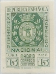 Sellos de Europa - Espa�a -  15 céntimos 1936