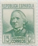 Stamps Spain -  15 céntimos 1937