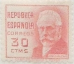 Stamps Spain -  30 céntimos 1937