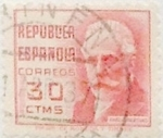 Stamps Spain -  30 céntimos 1937