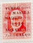 Stamps Spain -  30 céntimos 1936