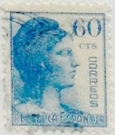 Stamps Spain -  60 céntimos 1938