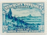 Stamps Spain -  45 céntimos más 2 pesetas 1938