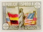 Stamps Spain -  1 peseta 1938