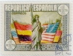 Stamps Spain -  1 peseta 1938