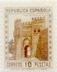 Stamps Spain -  10 pesetas 1938