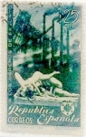 Stamps Spain -  1,25 pesetas 1938