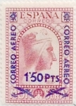 Sellos de Europa - Espa�a -  1,5 pesetas sobre 25 céntimos 1938