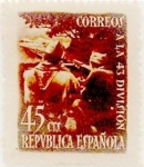 Sellos de Europa - Espa�a -  45 céntimos 1938