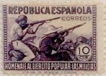 Stamps Spain -  10 céntimos 1938