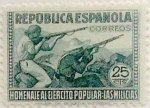 Stamps Spain -  25 céntimos 1938