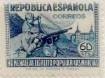 Sellos de Europa - Espa�a -  60 céntimos 1938